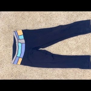 Cropped reversible lululemon leggings